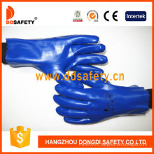 Blue Multi-Dipped PVC Smooth Finished Gloves